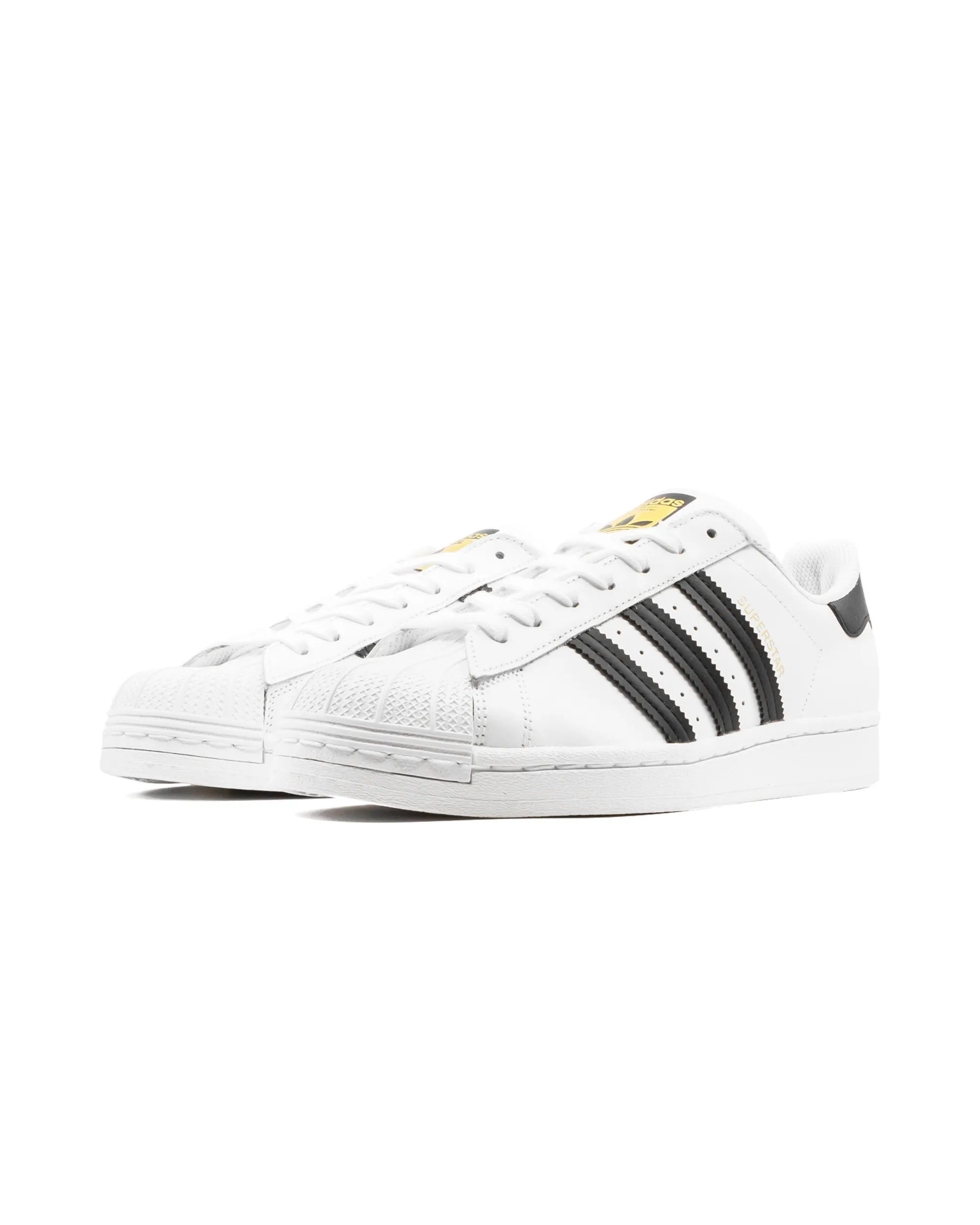 Durable Sole adidas Superstar White Black
