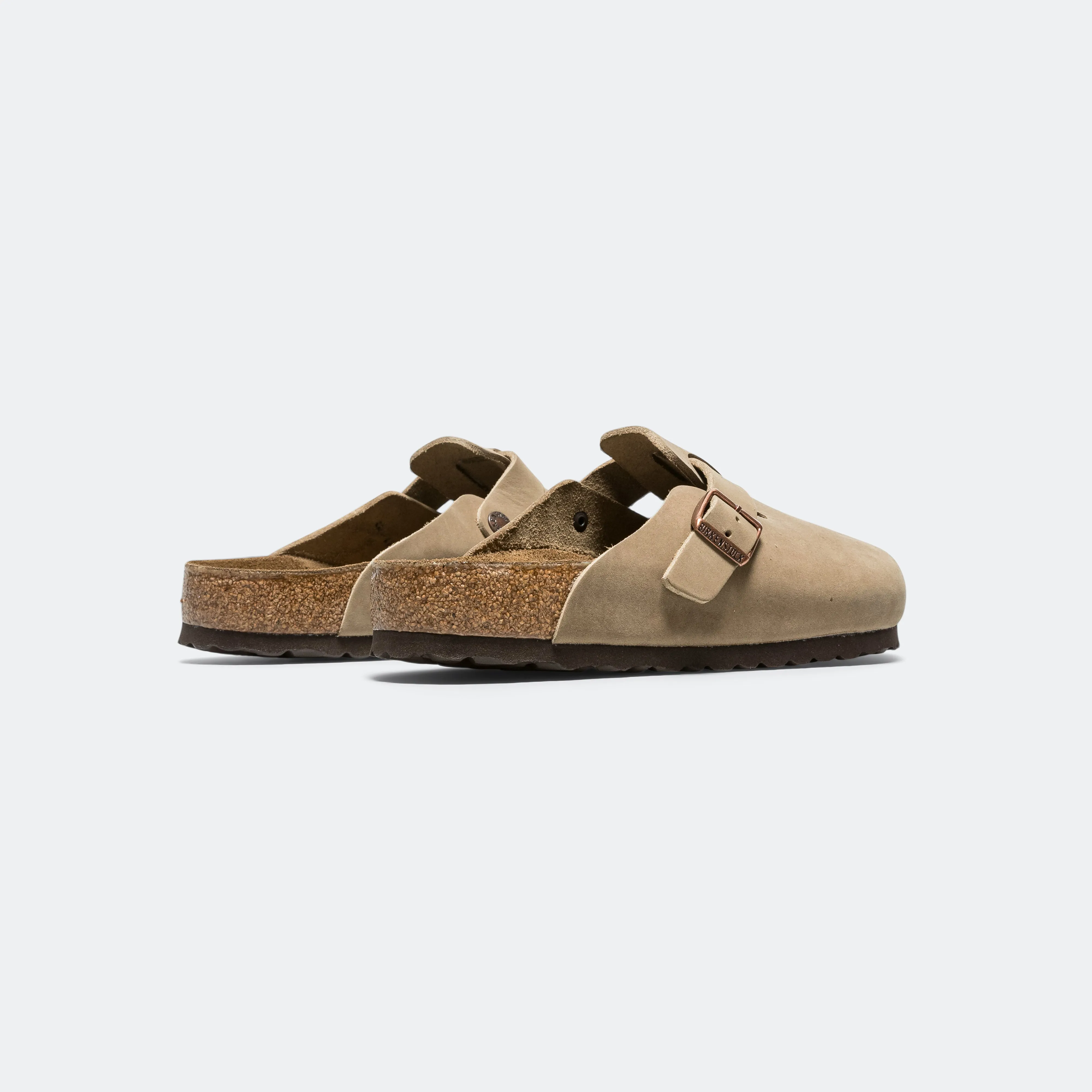 Footbed Design Non-slip Fit Boston - Tobacco Brown Oiled Leather