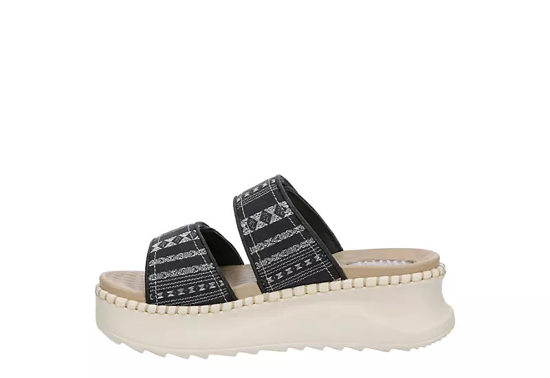 WOMEN'S DELRAY SLIDE Reinforced Stitching