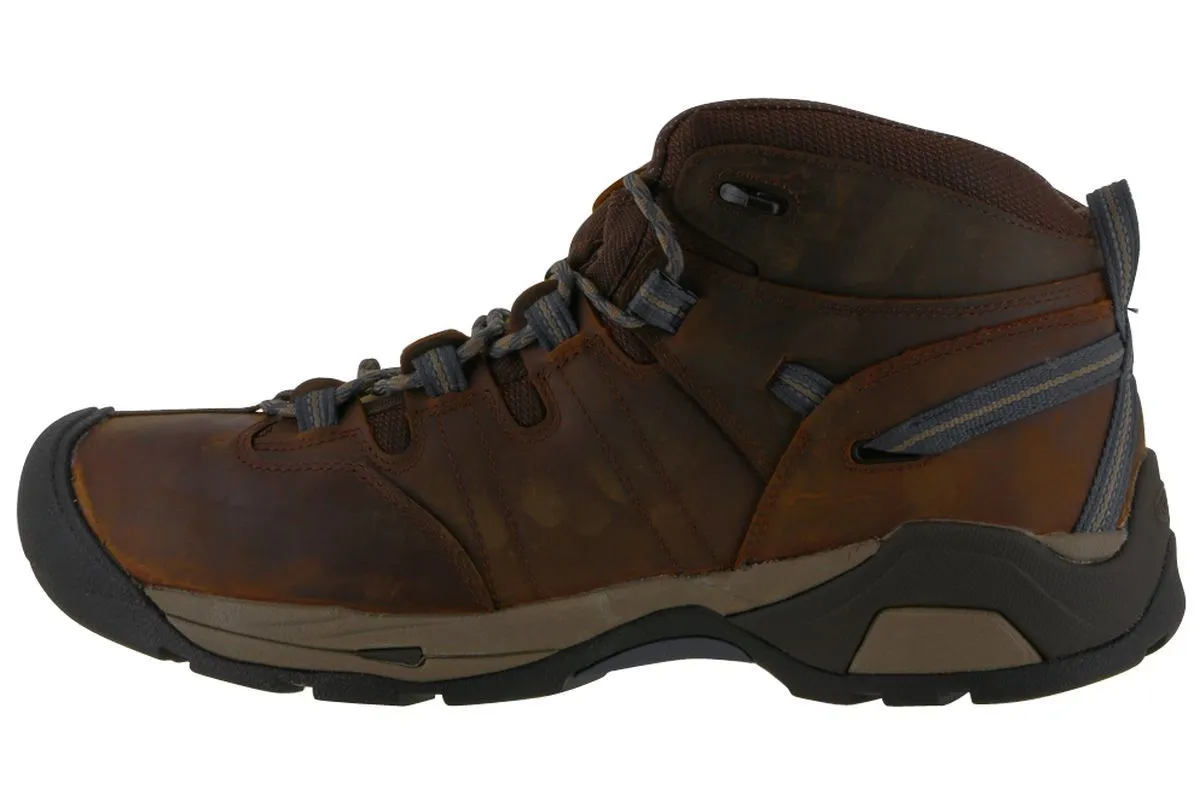 Keen Utility Detroit XT Mid Steel Toe WP Boot Cascade Mesh Lining Comfortable Heel Counter