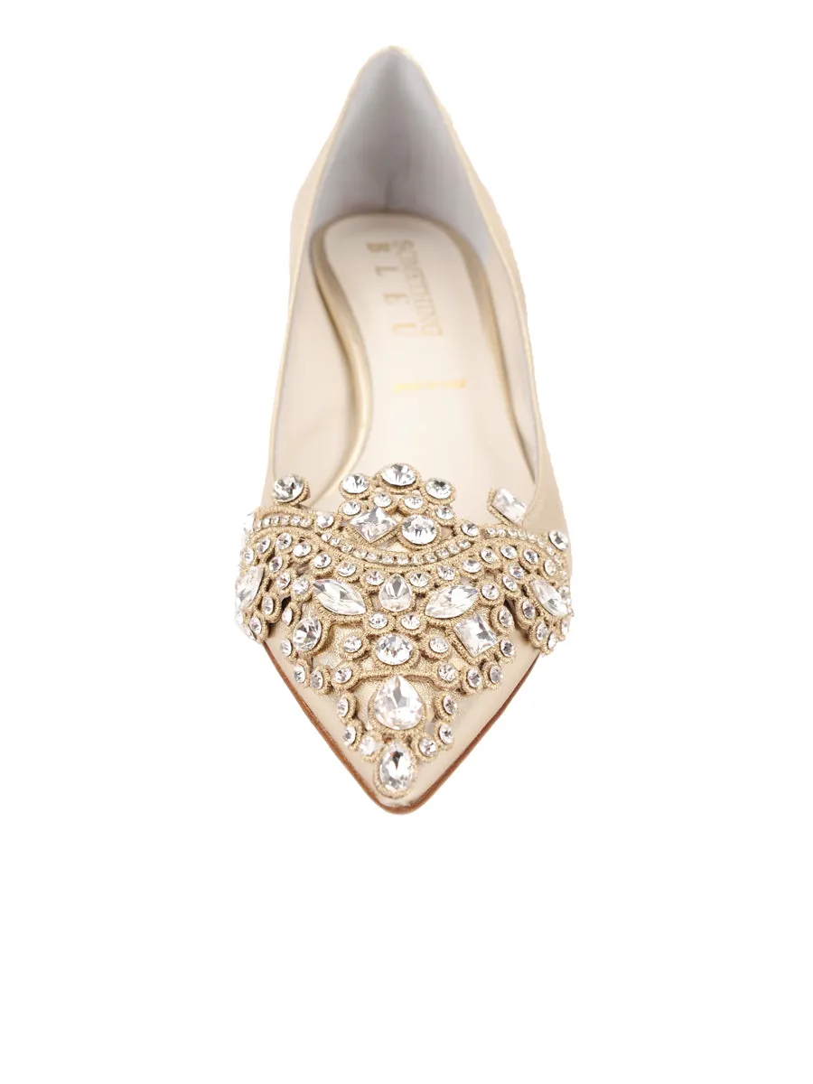 Brinsley Pointed Toe Kitten Heel Seamless Comfort Breathable Material