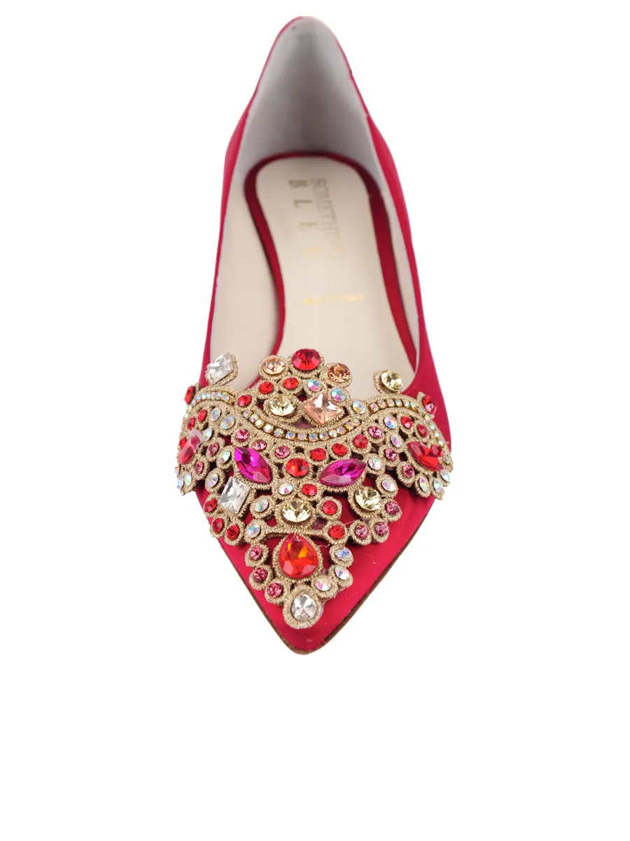 Brinsley Pointed Toe Kitten Heel Foot Style fashionistas