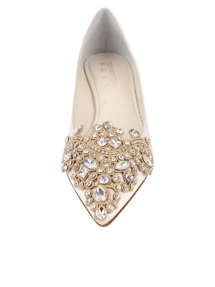Brinsley Pointed Toe Kitten Heel summer - style Endurance