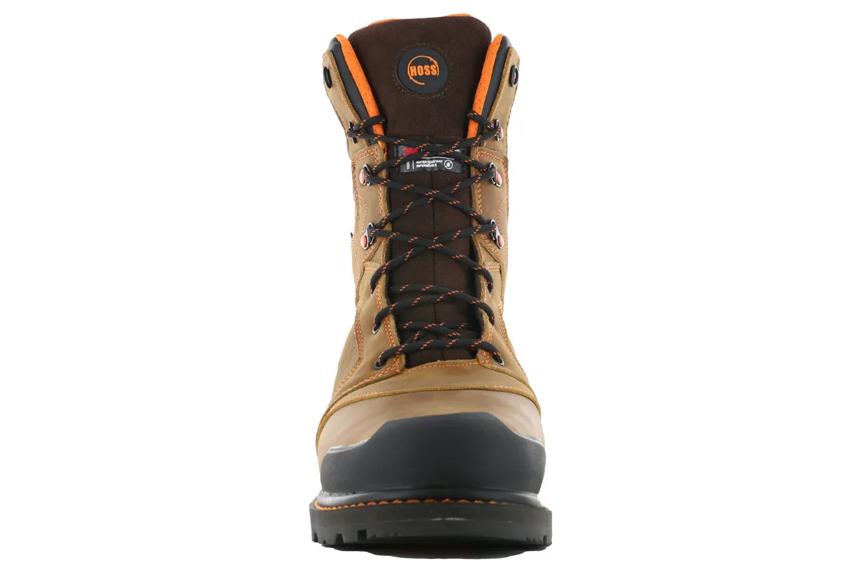 Hoss Clash 1000g Insulated 9" Soft Toe Boot Daily Movement Modern Utility