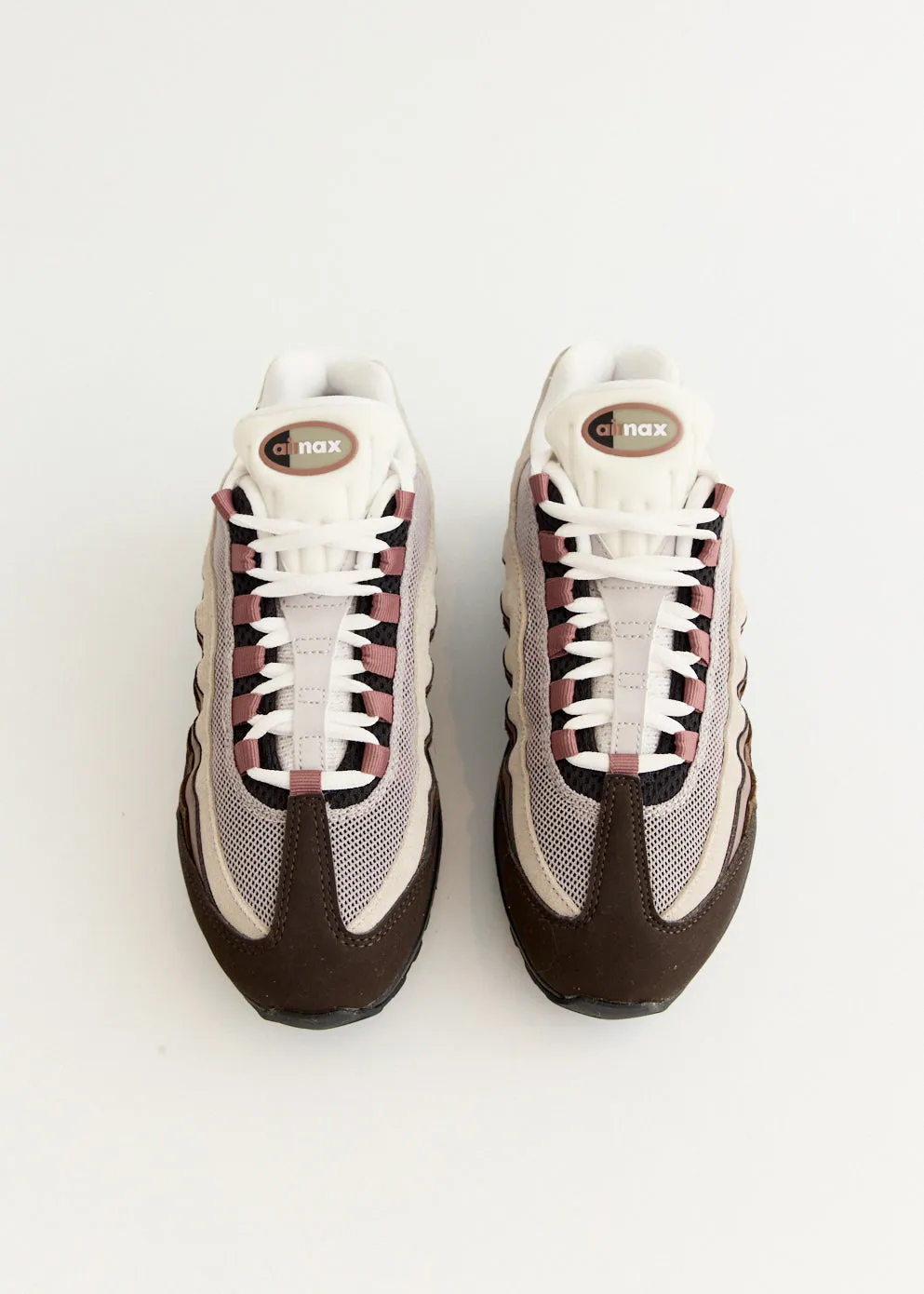 Women's Nike Air Max 95 'Velvet Brown' Sneakers Quick Hike Long Stroll