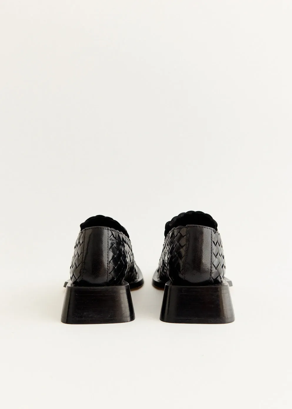 forest hike Fashion Layer Skye Black Loafers