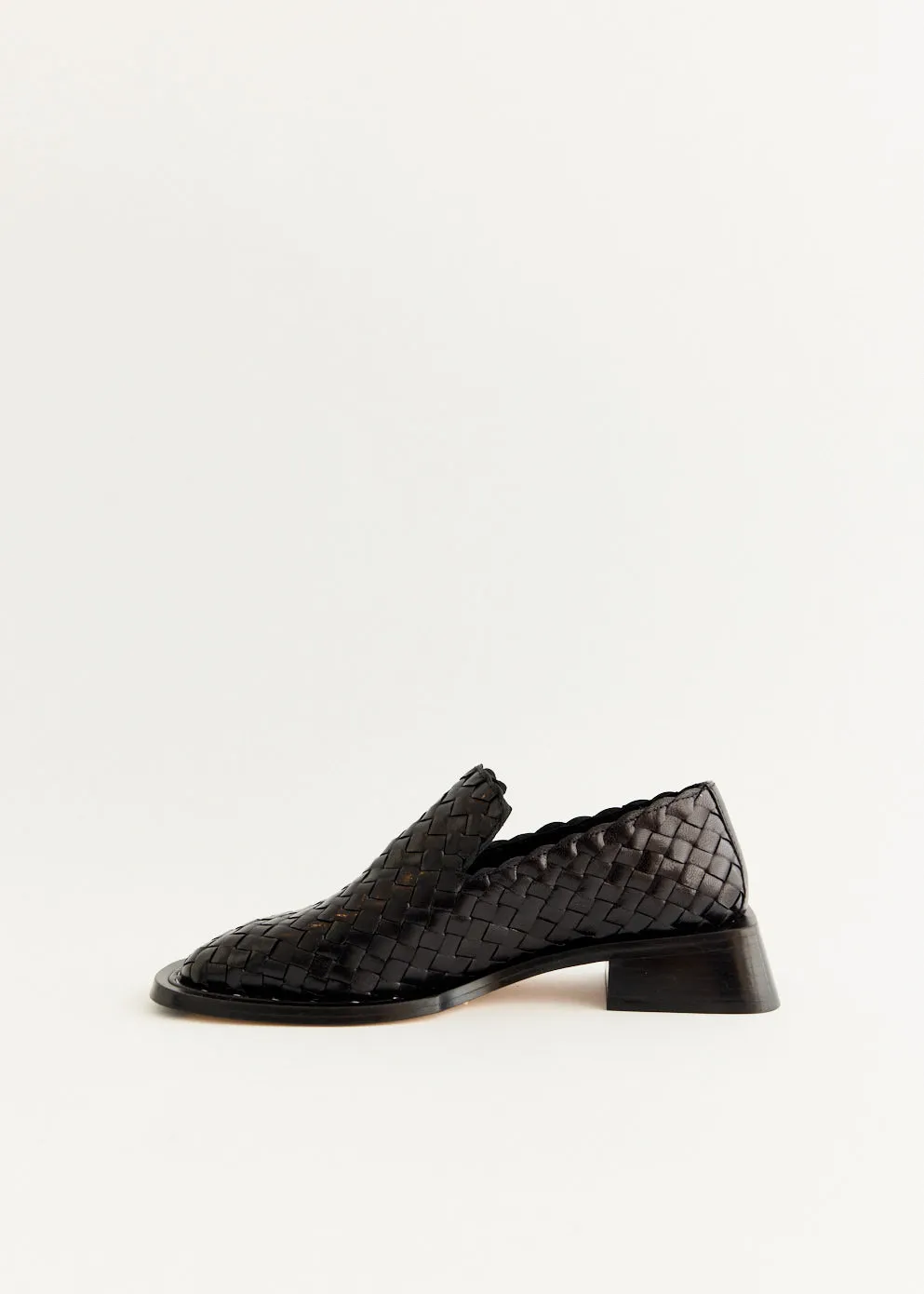 Skye Black Loafers Fresh Wear Skill Step