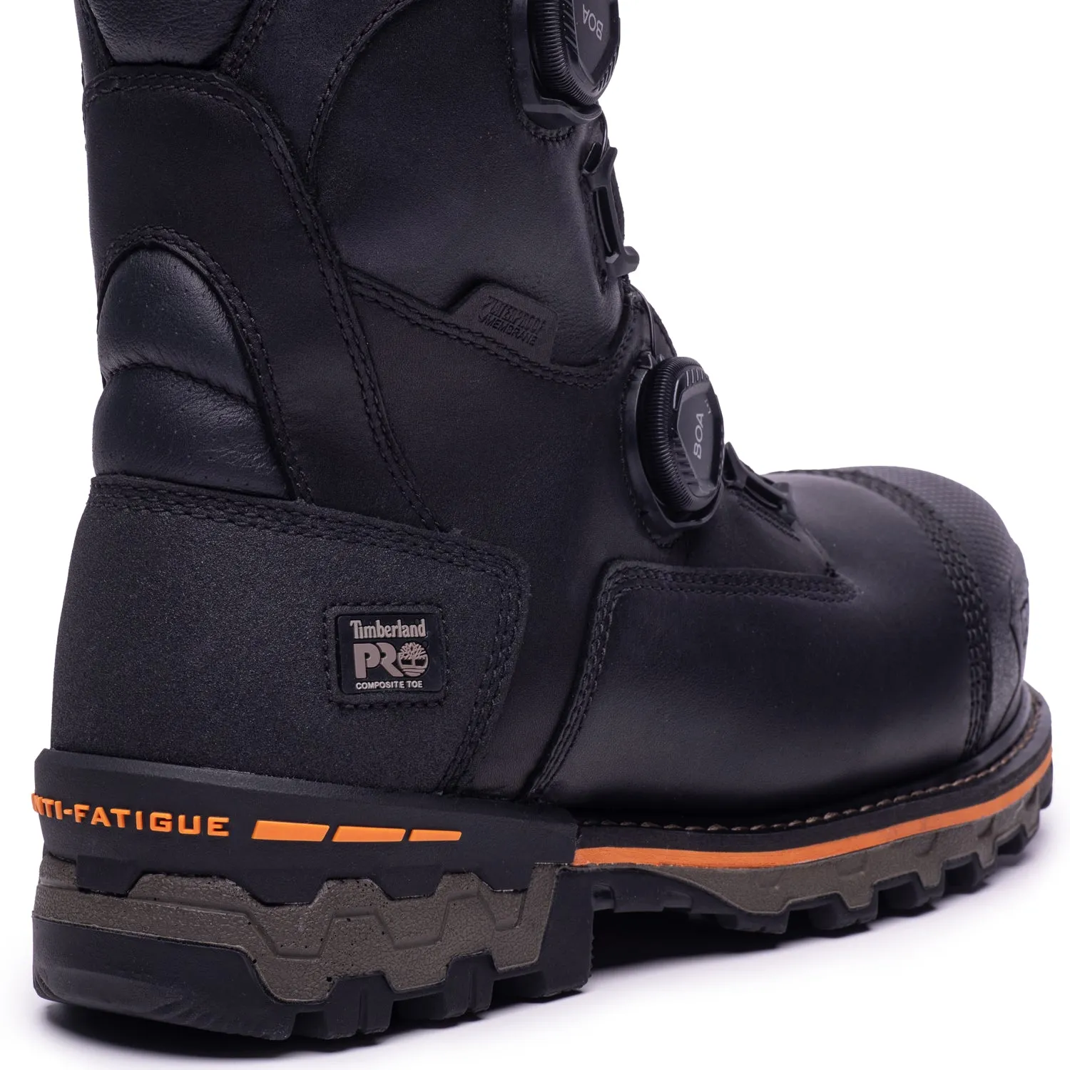 Winter Walk Secure And Comfortable Boondock BOA Men's 8" Waterproof Composite Toe Work Boots A67B3