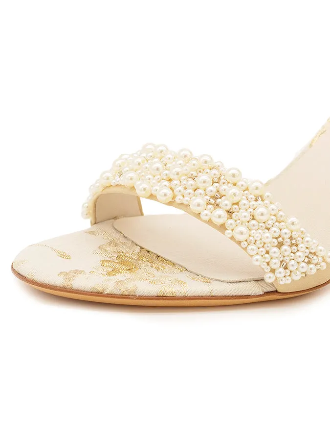 track and field athletes - specific functions Performance Wear Cappy d'Orsay Sandal Brocade