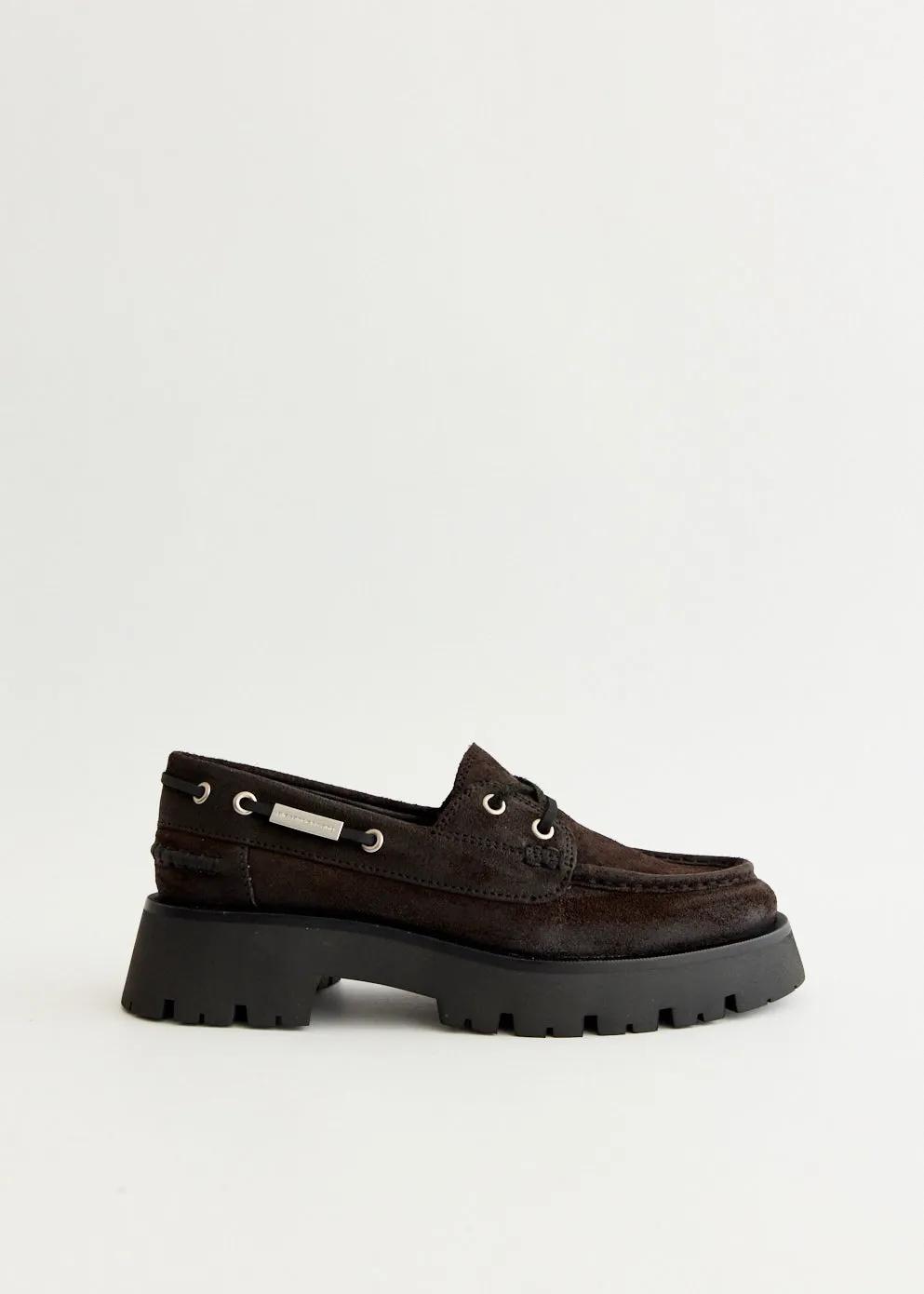 Quiet Traction Peach Soft Carson Boat Shoes