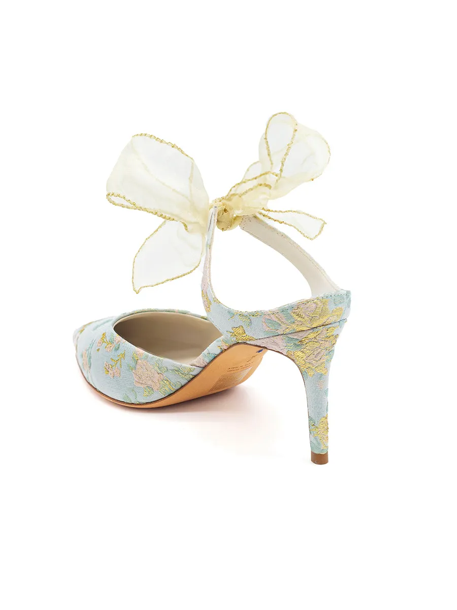 Casual Elegance Elvie Pointed Toe Pump Brocade