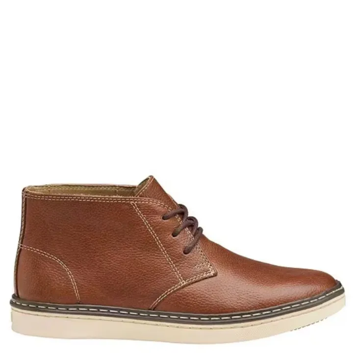 KIDS' MCGUFFEY CHUKKA Stretchable Leather Grain