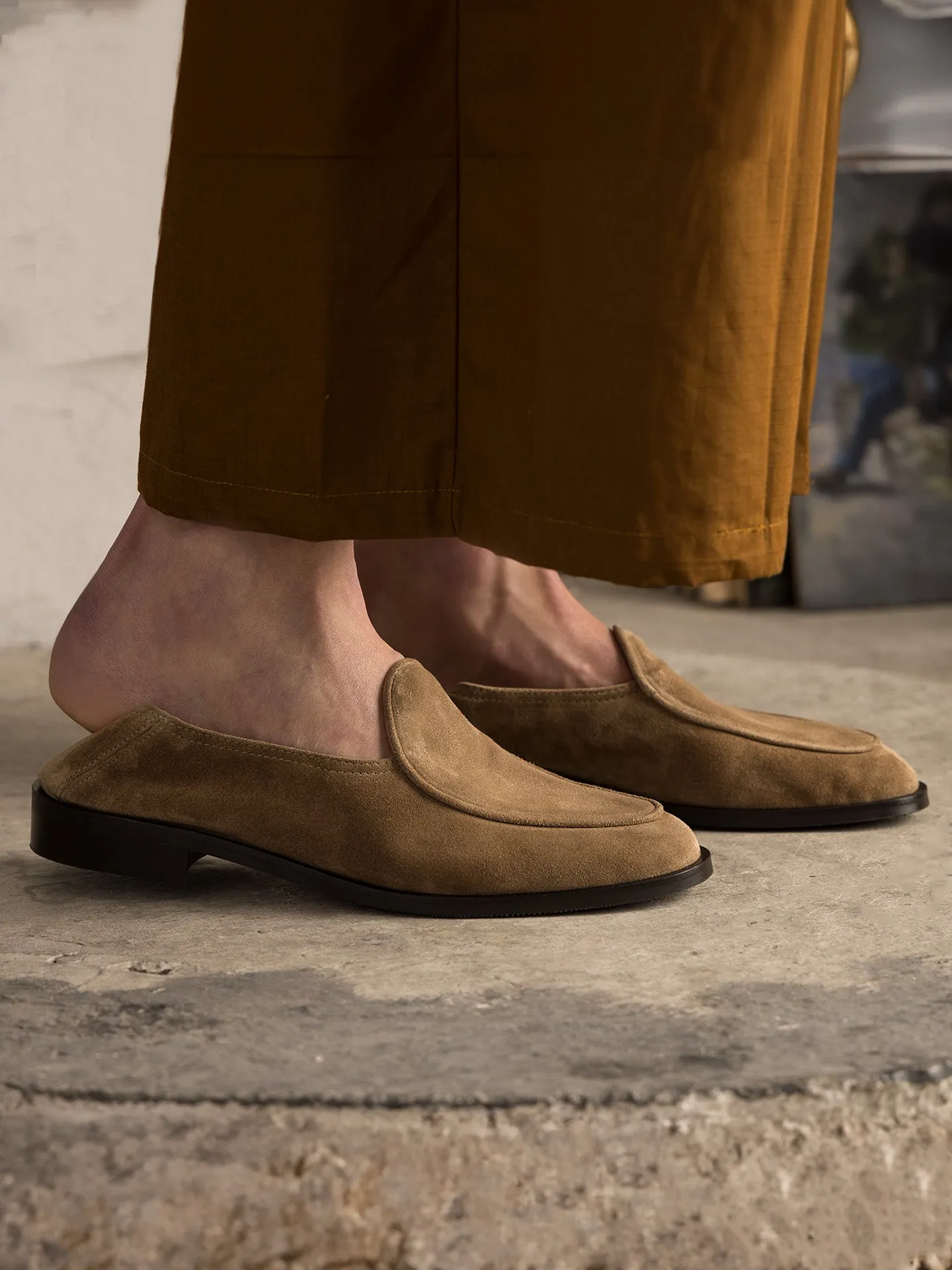 CHRIS EARTH SUEDE deepest Office Wear