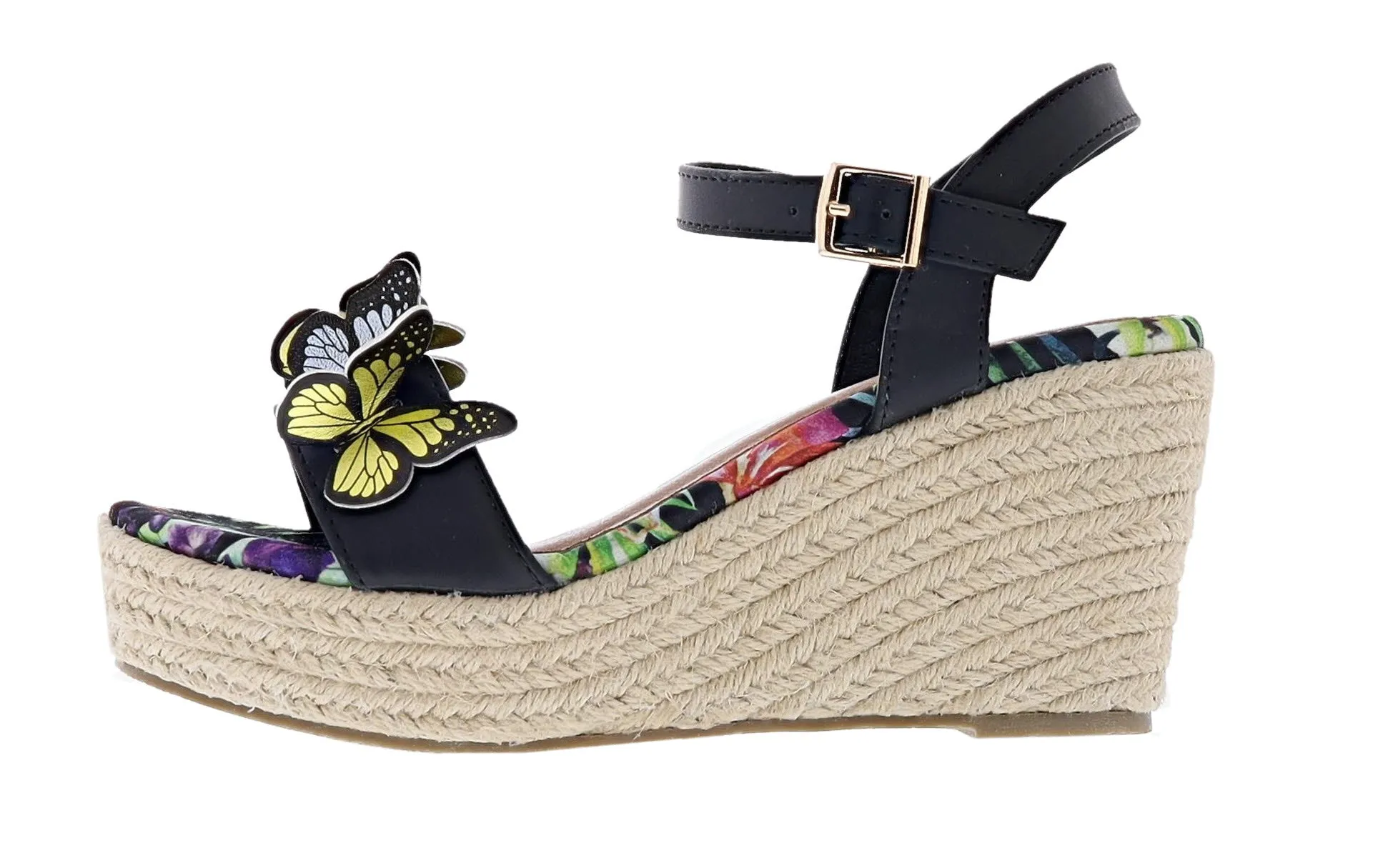 Animal Print Patrizia Women's Flyaway Wedge Sandals