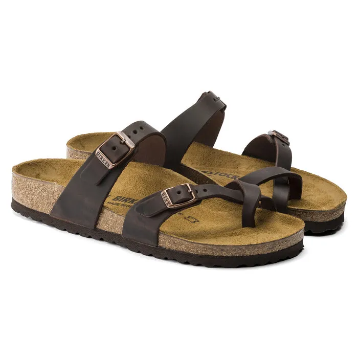 Womens Birkenstock Mayari Oiled Habana Soft Edge