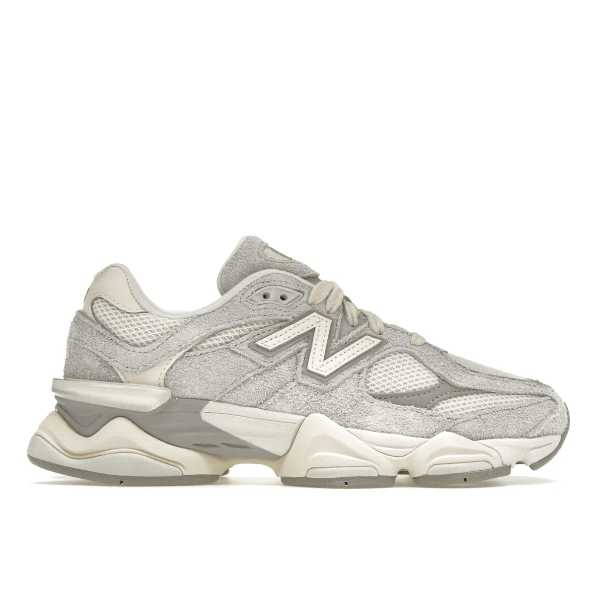 New Balance 9060 Quartz Grey Reinforced Lace Holes Foam Insert