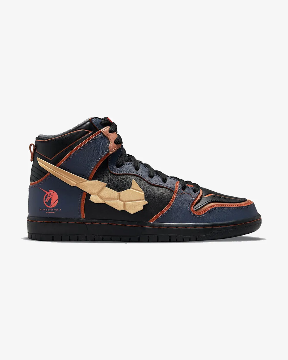 NIKE SB DUNK HIGH RX-0 UNICORN GUNDAM 02 BANSHEE Galaxy Hike Walk in Style