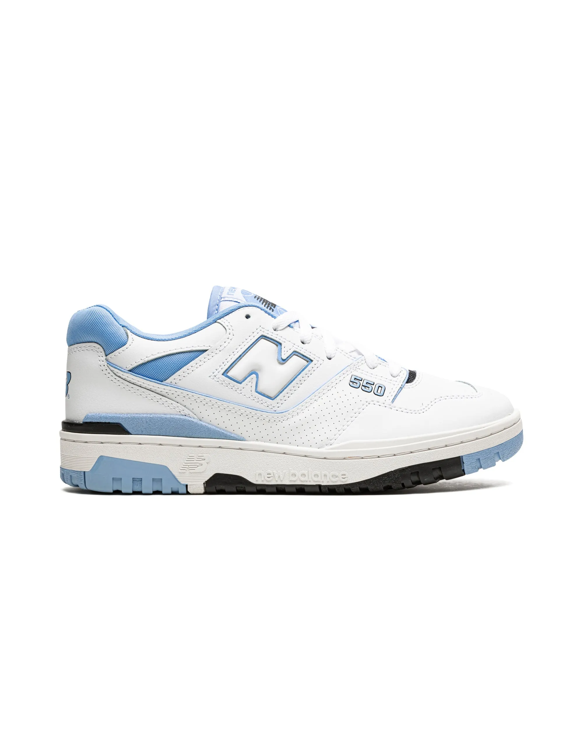 New Balance 550 UNC White University Blue Fitness Style Comfort Step
