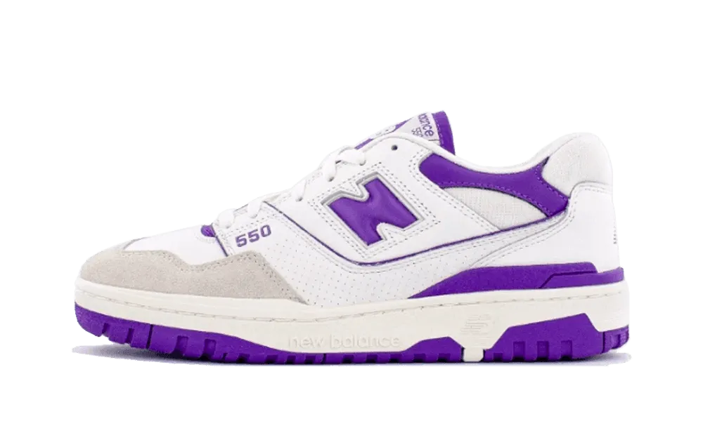New Balance 550 Varsity Purple Contemporary Fit Distinctive flair