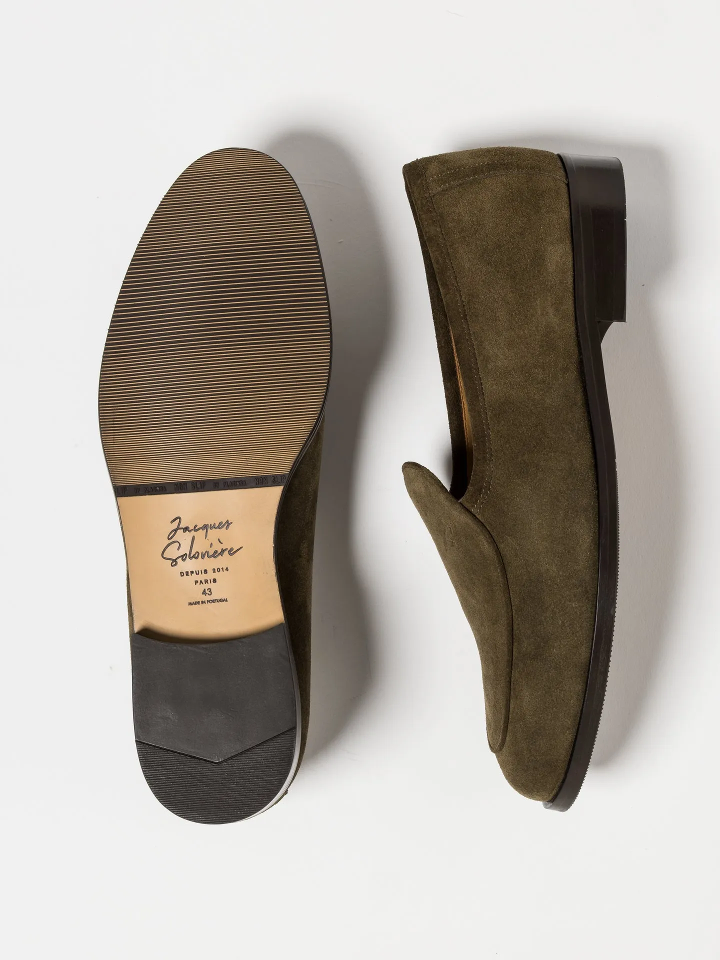 JACQUES NEW MARRON GLAC?? Stand Easy Low Heel