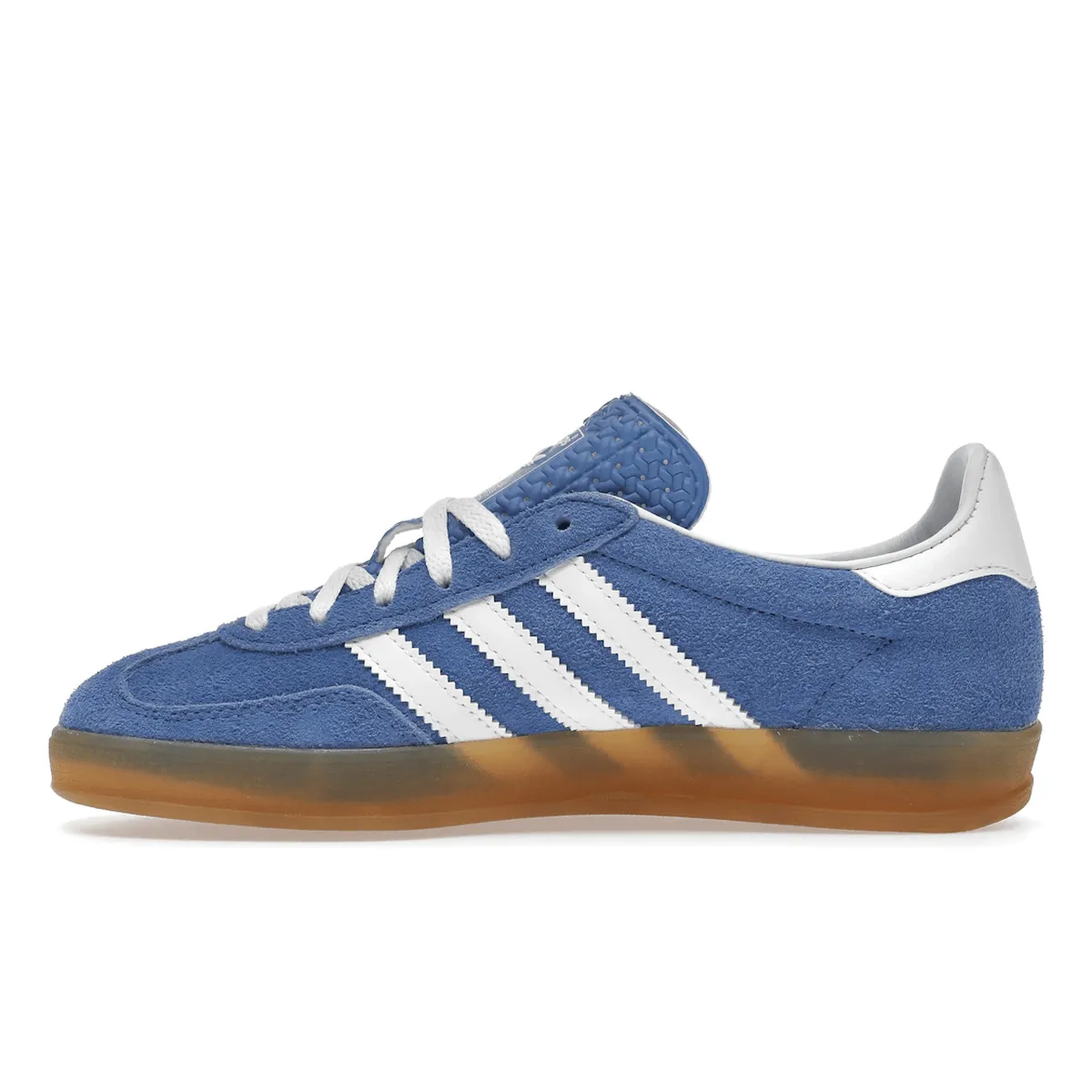 Dusk Step Soft Detail Adidas Gazelle Indoor Blue Fusion Gum