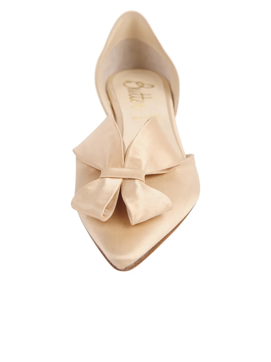 slim fit Seamless Cliff d'Orsay Kitten Heel