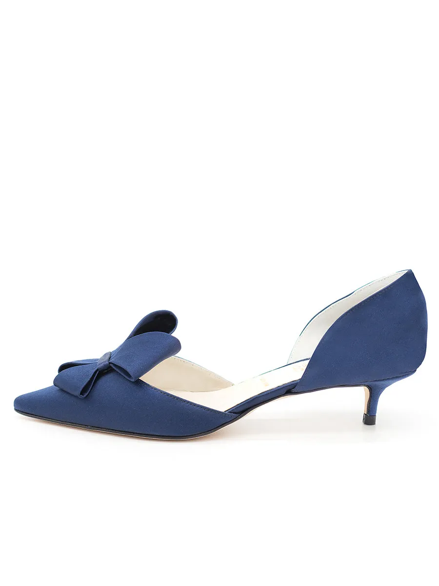 Secure Sole heaviest Cliff d'Orsay Kitten Heel