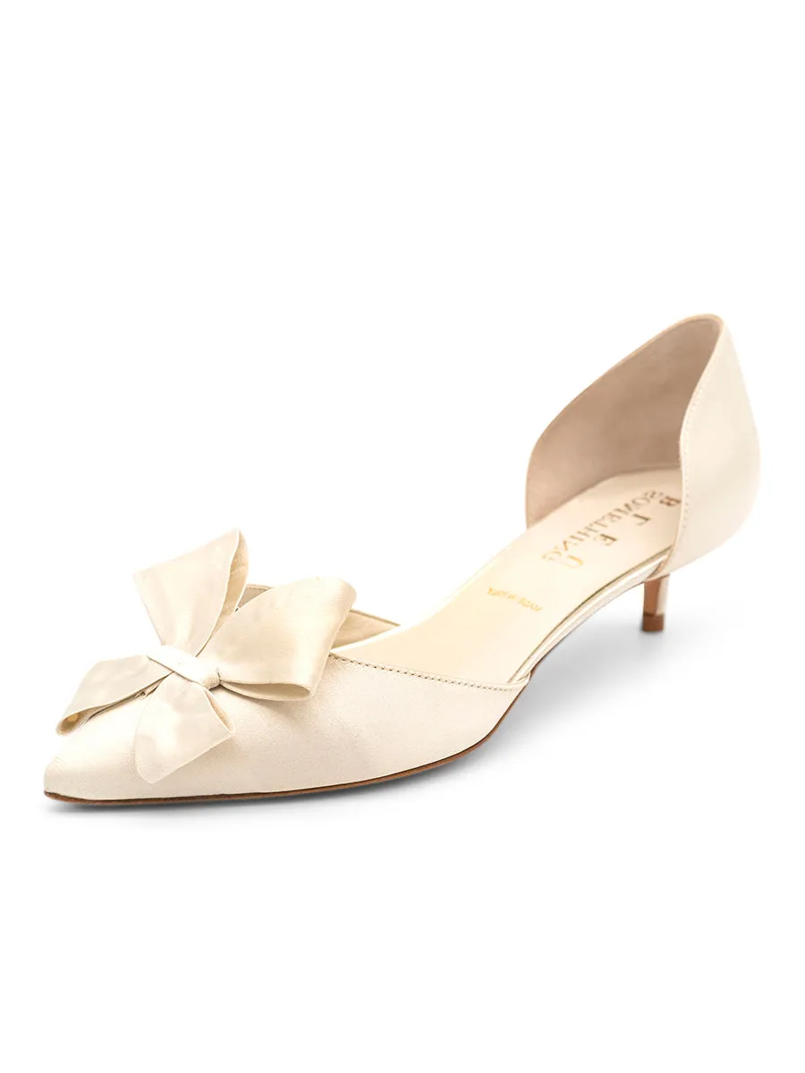 colorful Cliff d'Orsay Kitten Heel