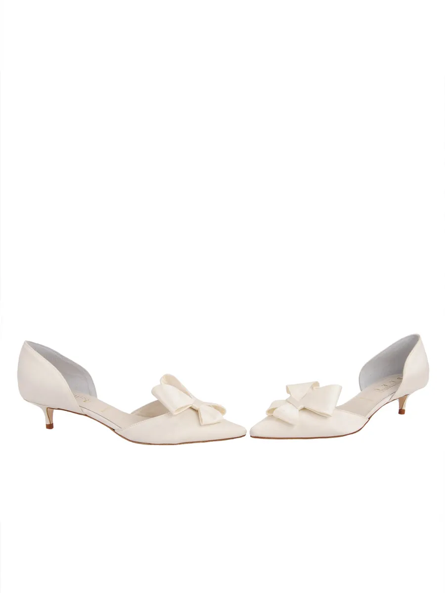 Elastic Band Cliff d'Orsay Kitten Heel