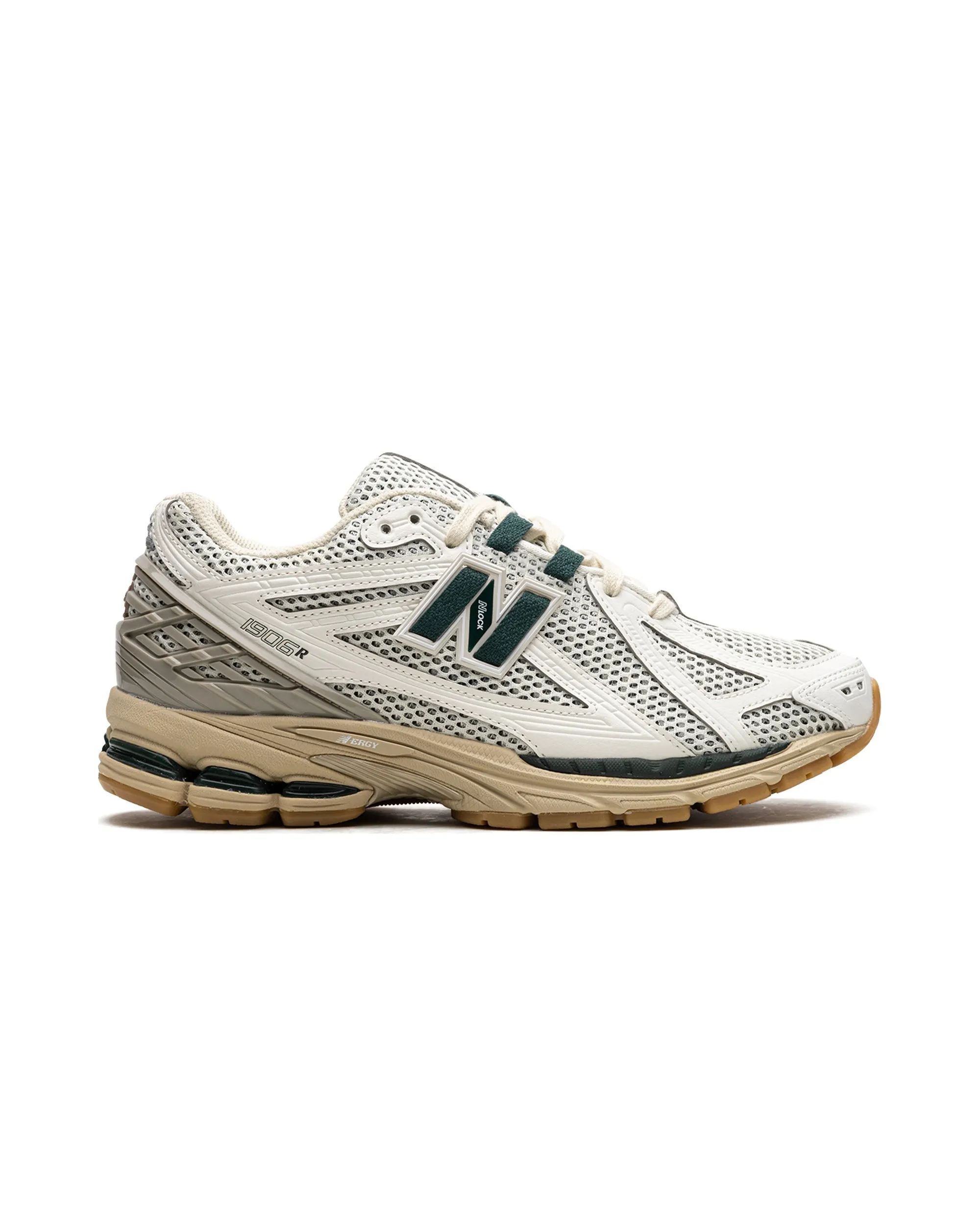 Flexible Sole budget-friendly material New Balance 1906R White Green Cream
