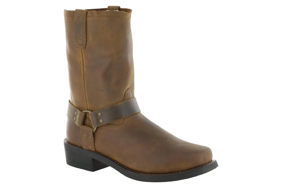 slip-resistant Dingo Dean Harness Boot Brown