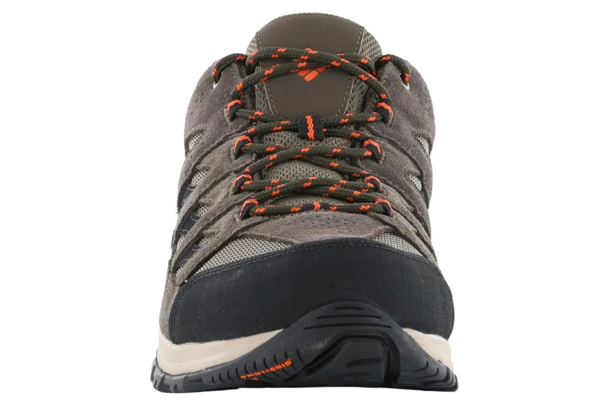 Columbia Crestwood Trail Shoe Camo Brown Dribble Step