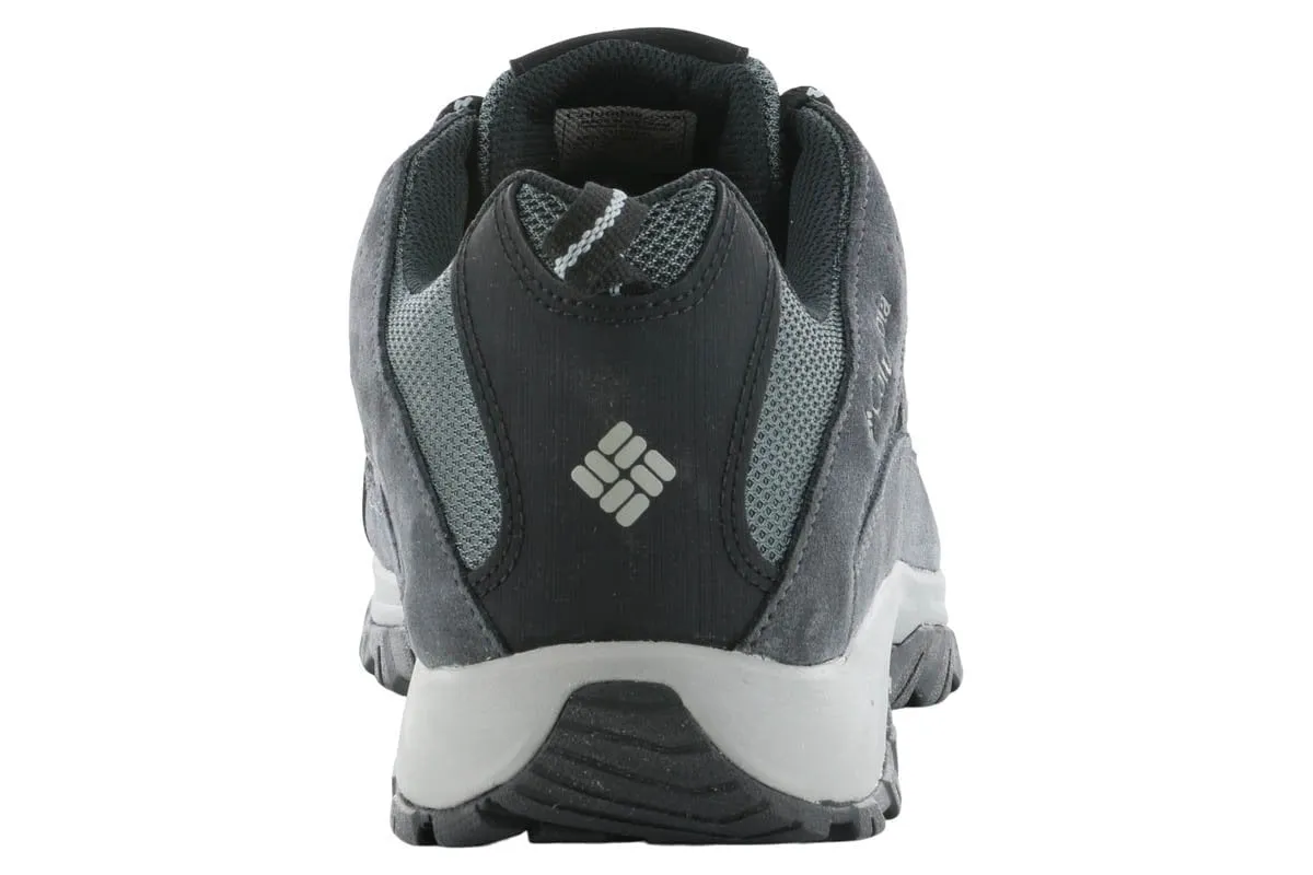 Columbia Crestwood Trail Shoe Shark Textile Upper Chase Step