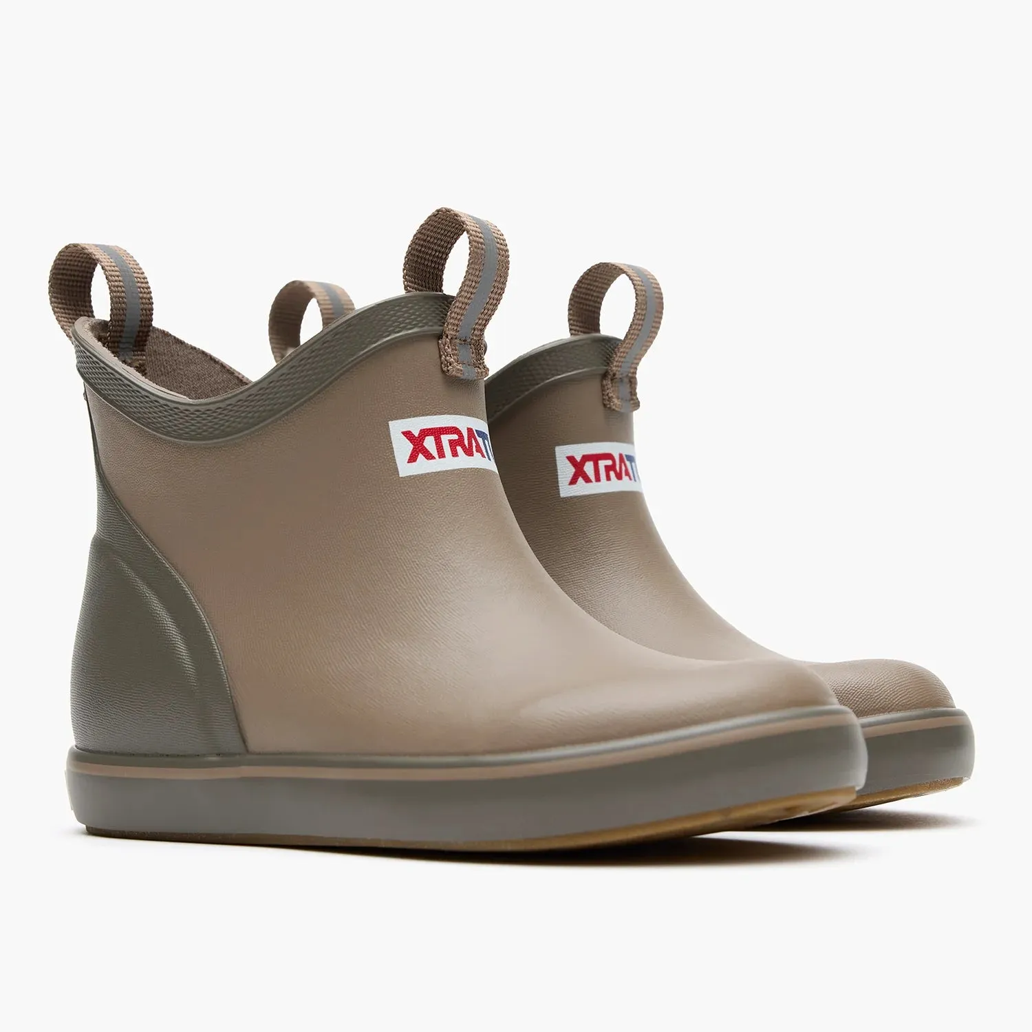 Neutral Tone Closed Toe Kids' Ankle Deck Boot