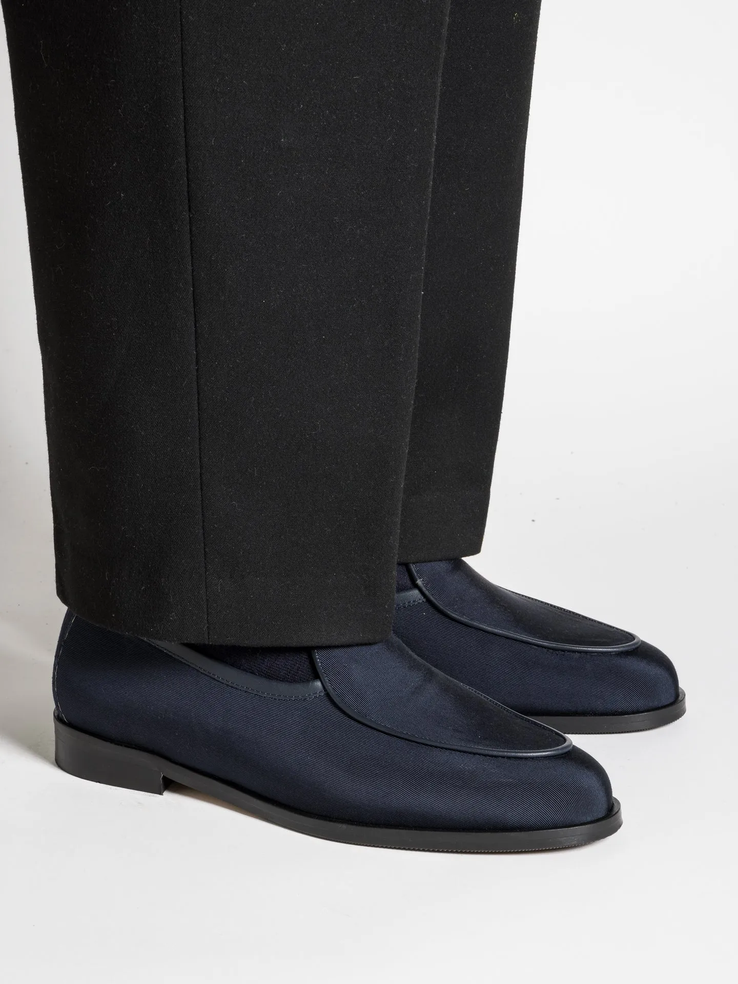 soft feel JACQUES GROS GRAIN NAVY SG