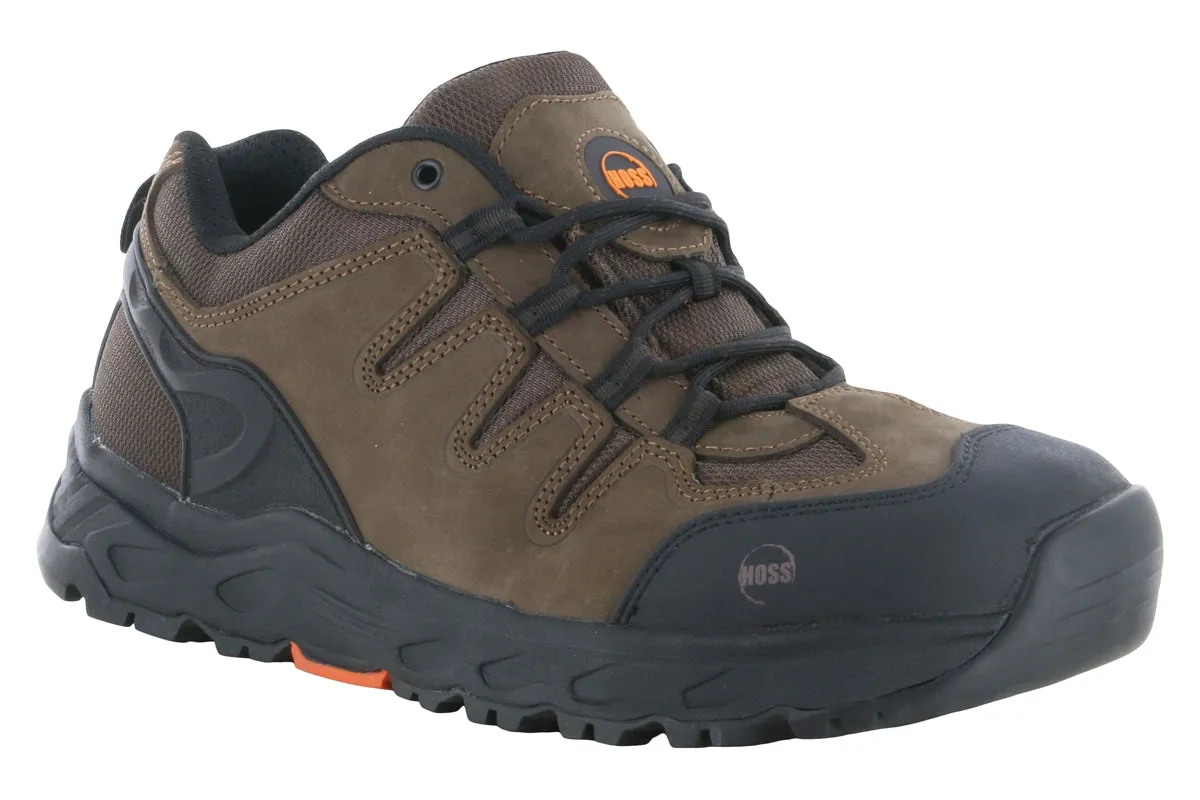 Hoss Eric Lo Soft Toe Brown Relaxed Step Any Day