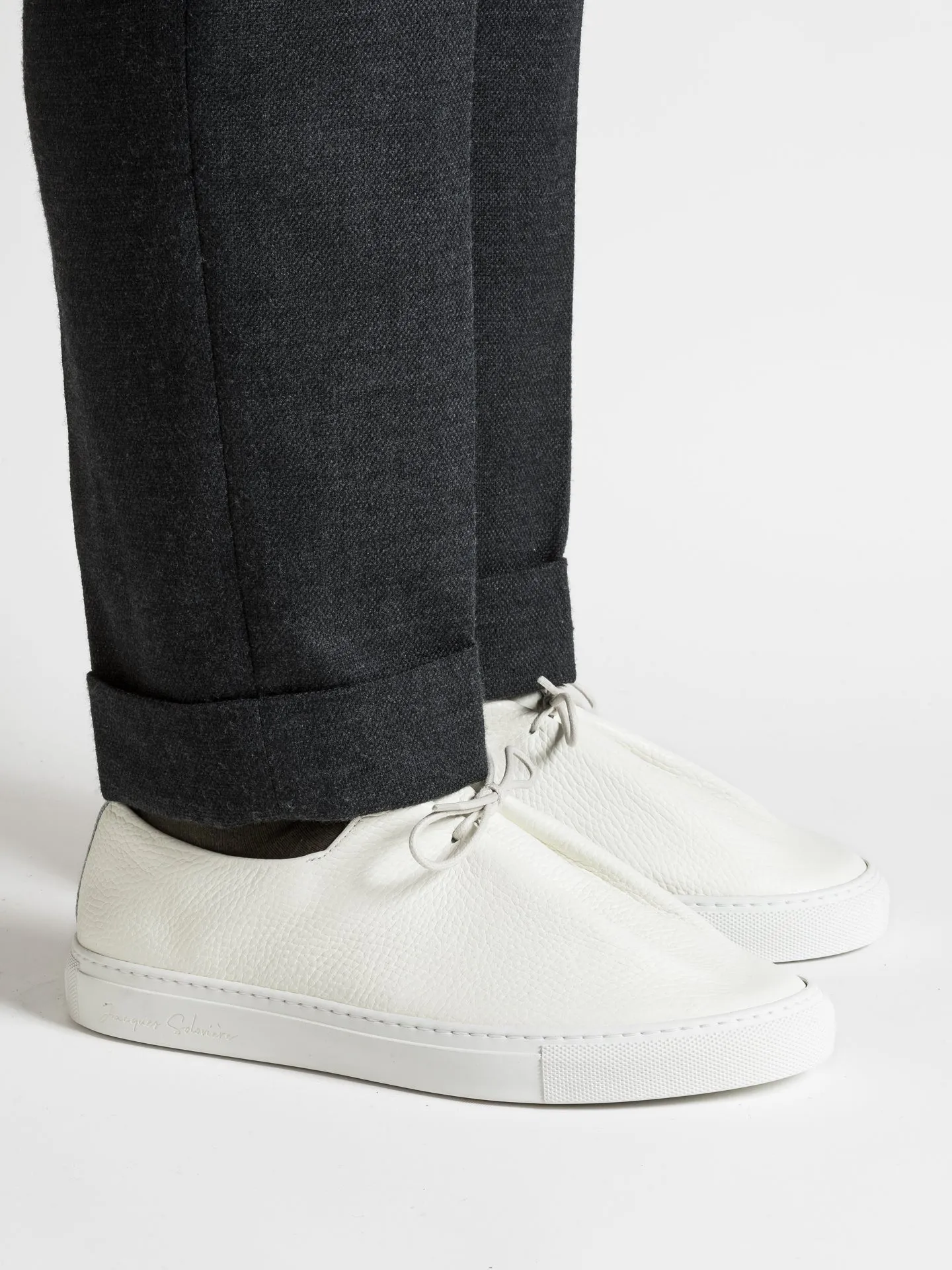 JIM GRAINED WHITE Good elasticity