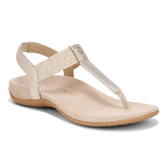 Arch support Womens Vionic Brea in Gold