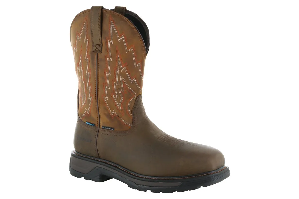 Explore City Footwear Style Ariat Big Rig Western Work Waterproof Composite Toe Boot