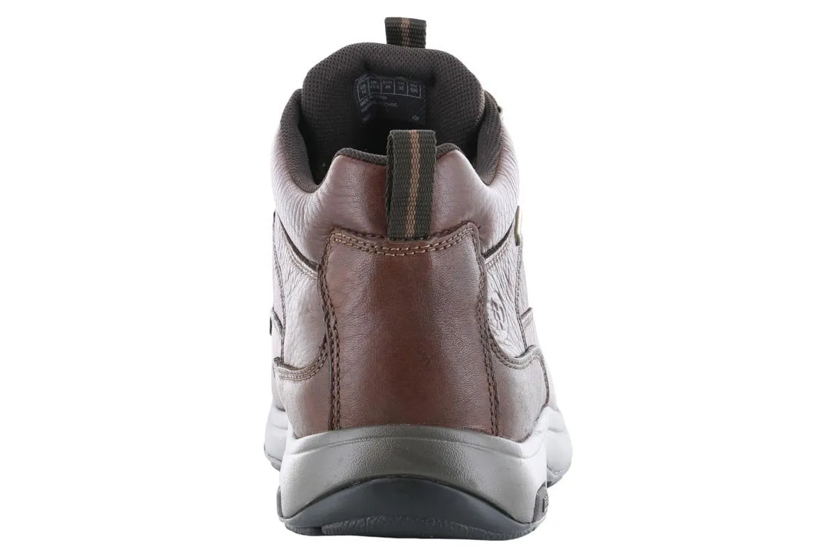 Dunham 8000 Mid Boot Dark Brown Hunting Trip Sporty Look