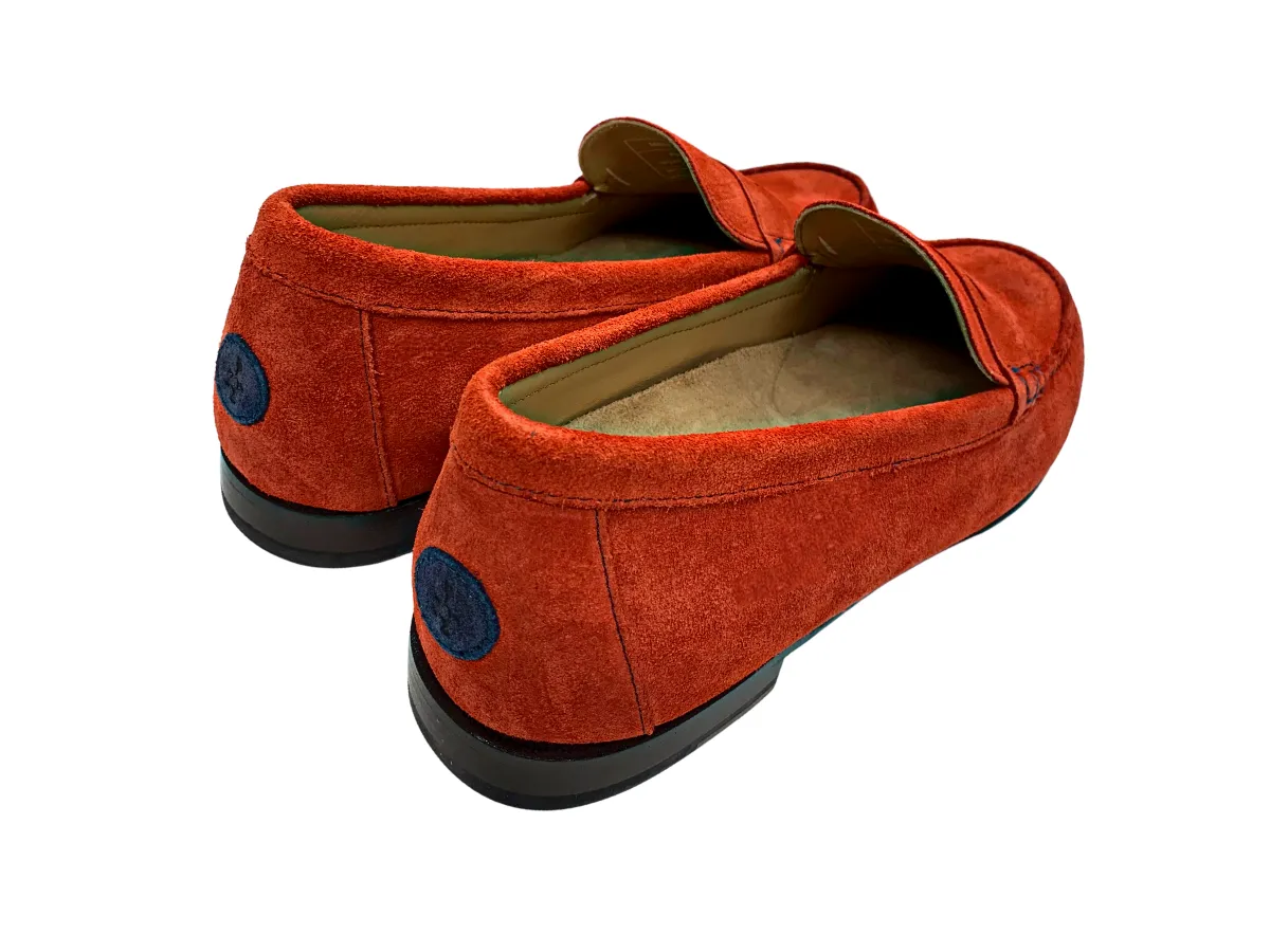 Soft Dash Soft Guard The Red Penny Suedes Penny Loafer Shoe