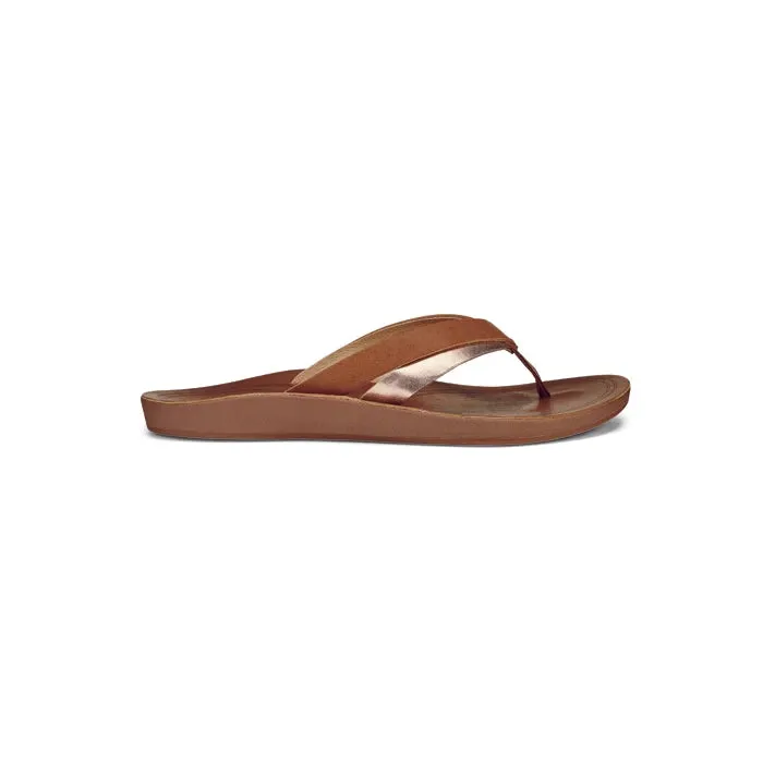 Womens Olukai Kaekae Sahara/Bubbly Summer Vibes Air Friendly