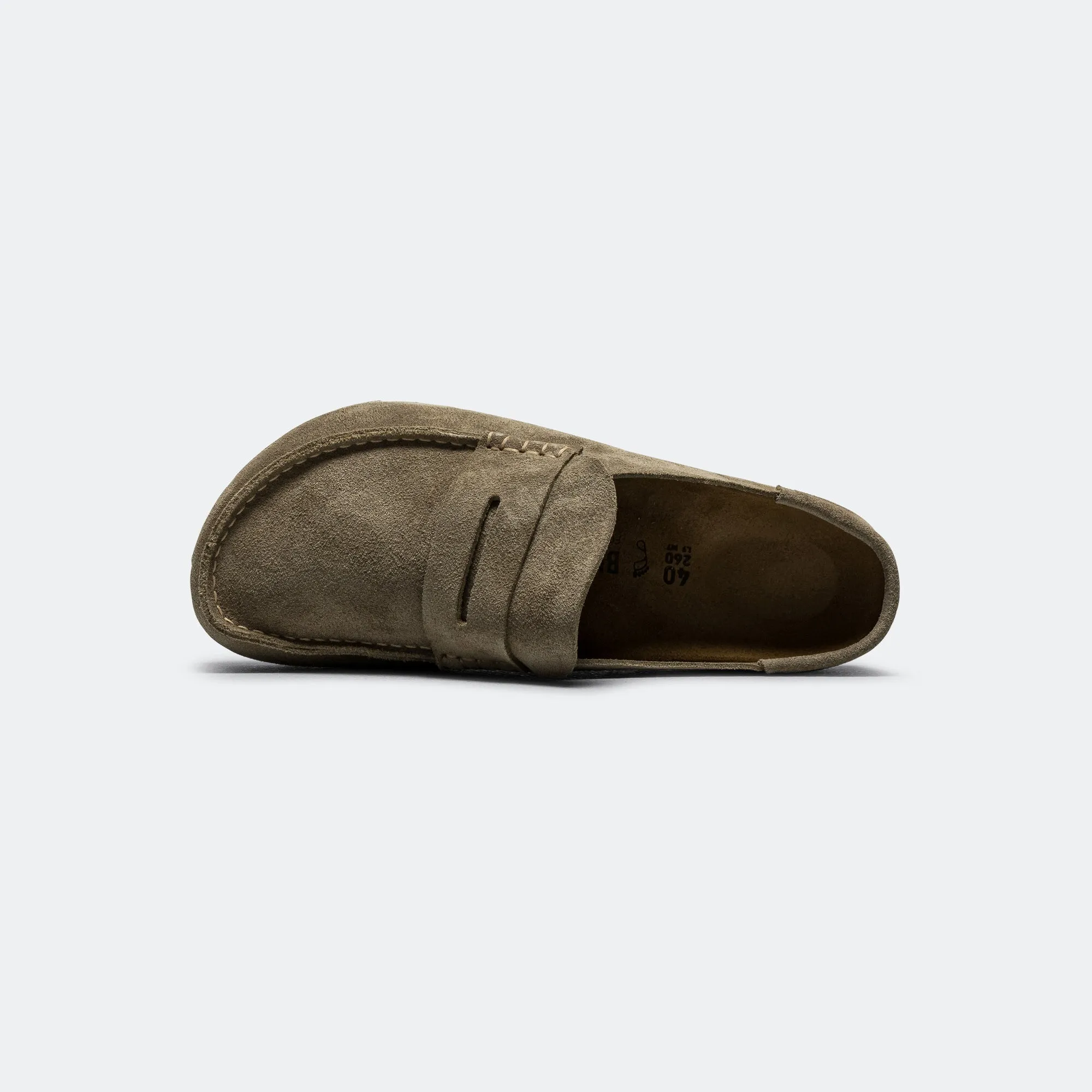 Warm Step Naples Wrapped - Taupe Suede Leather