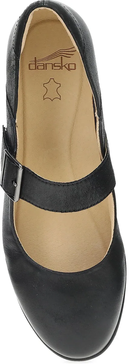 Stylish Look Collette Black Burnished Nubuck