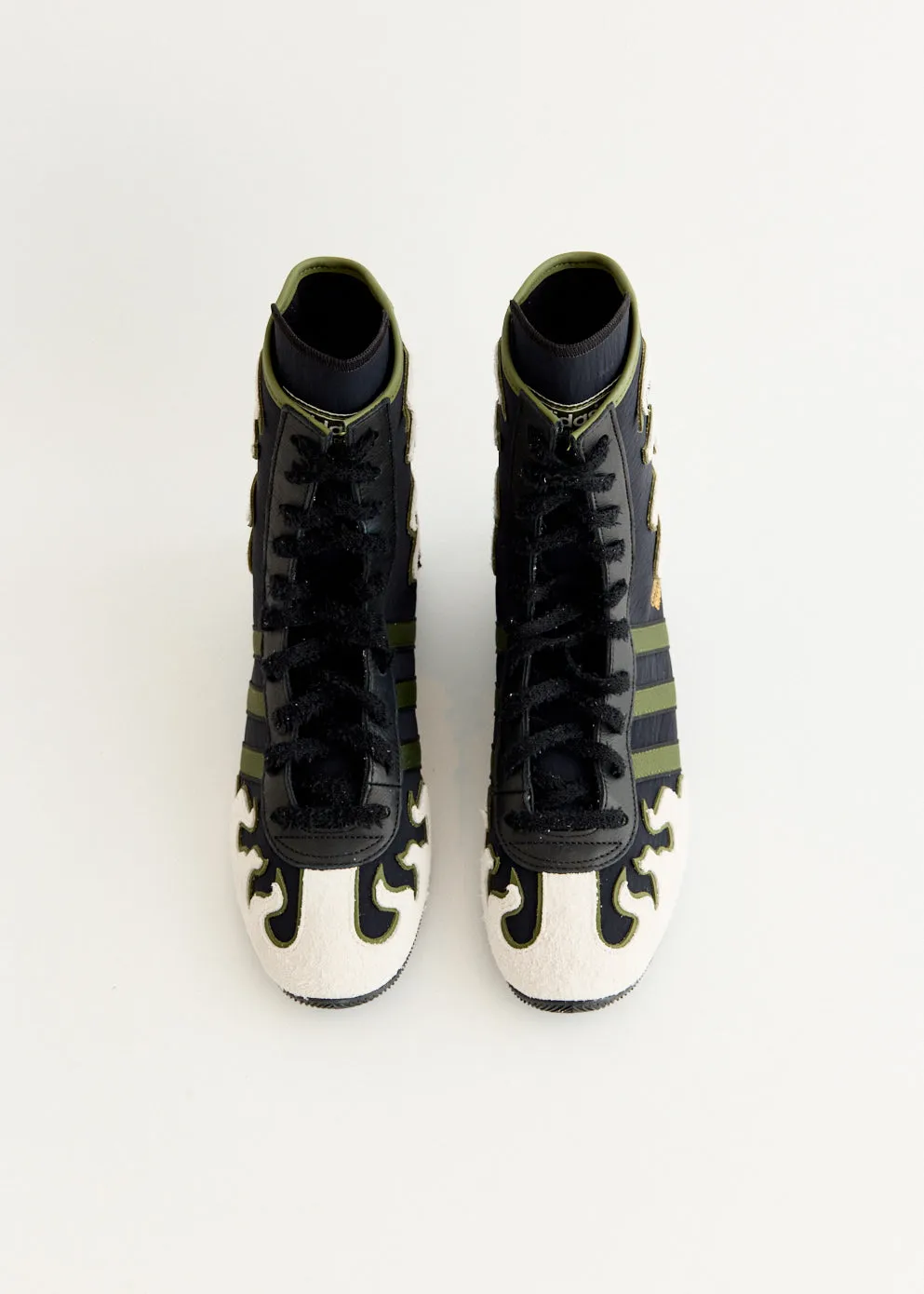 x Brain Dead Japan Hi 'Core Black' Sneakers Roomy Feel