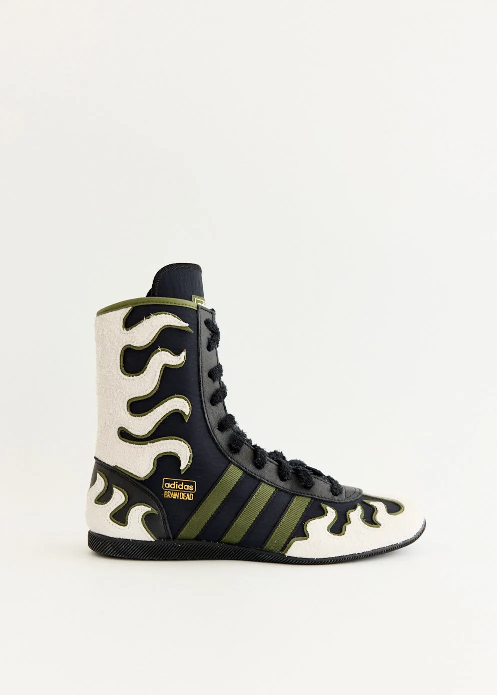 Mesh Flow HeelCushion x Brain Dead Japan Hi 'Core Black' Sneakers