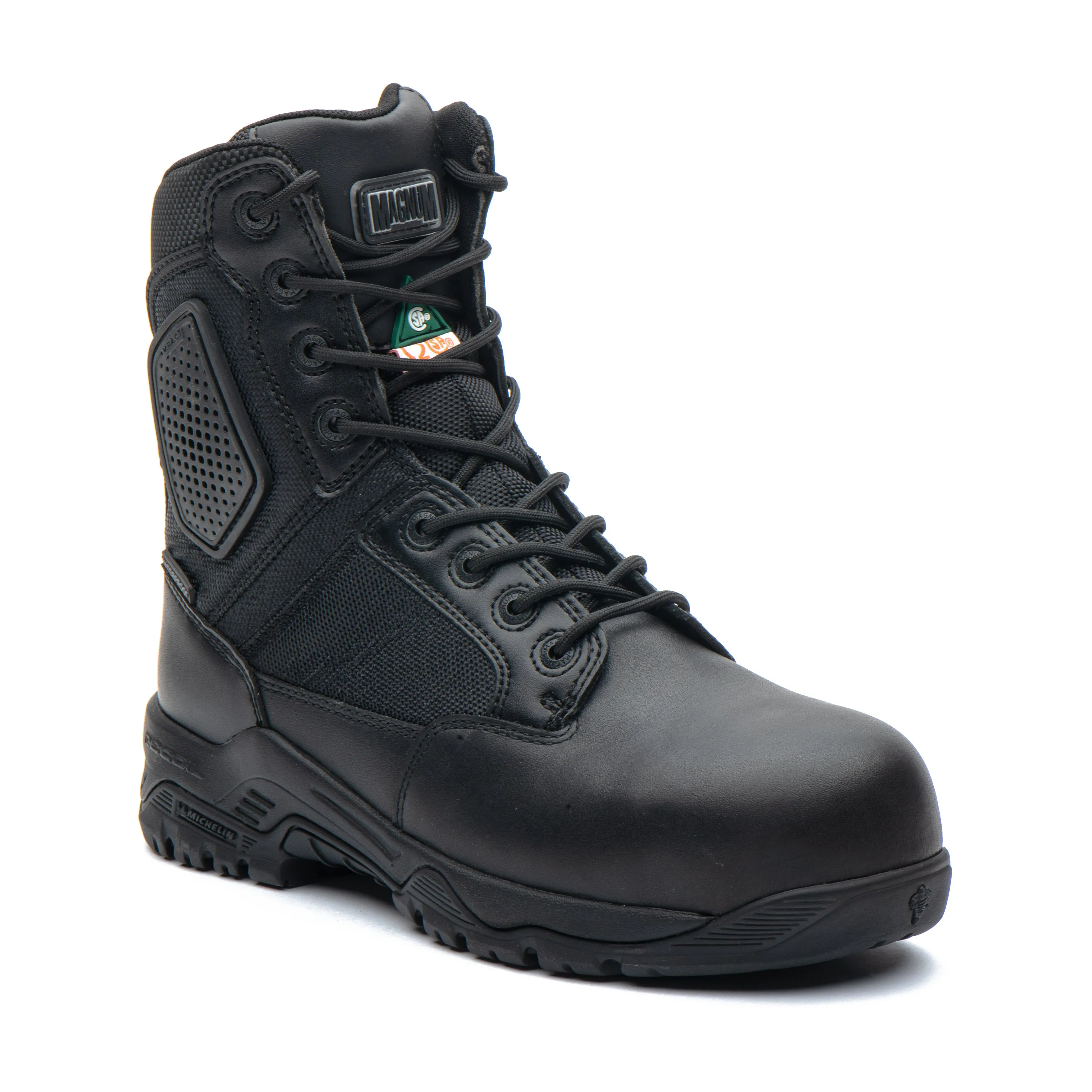 Stealth Force II Men's 8" Composite Toe Work Boots 5419 Stylish Waterproof Protection