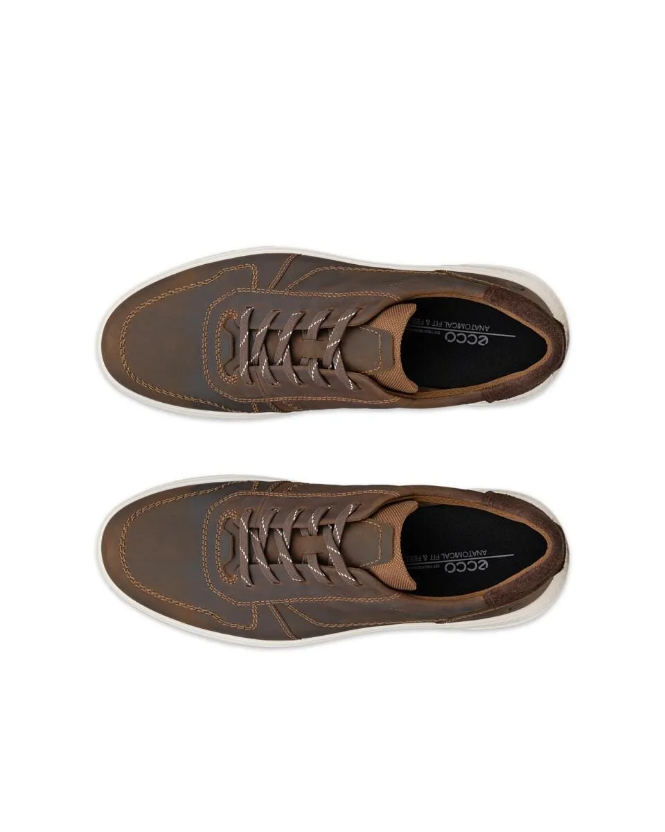 Stacked Heel Fit Perfect Men's Move Sneaker - Camel