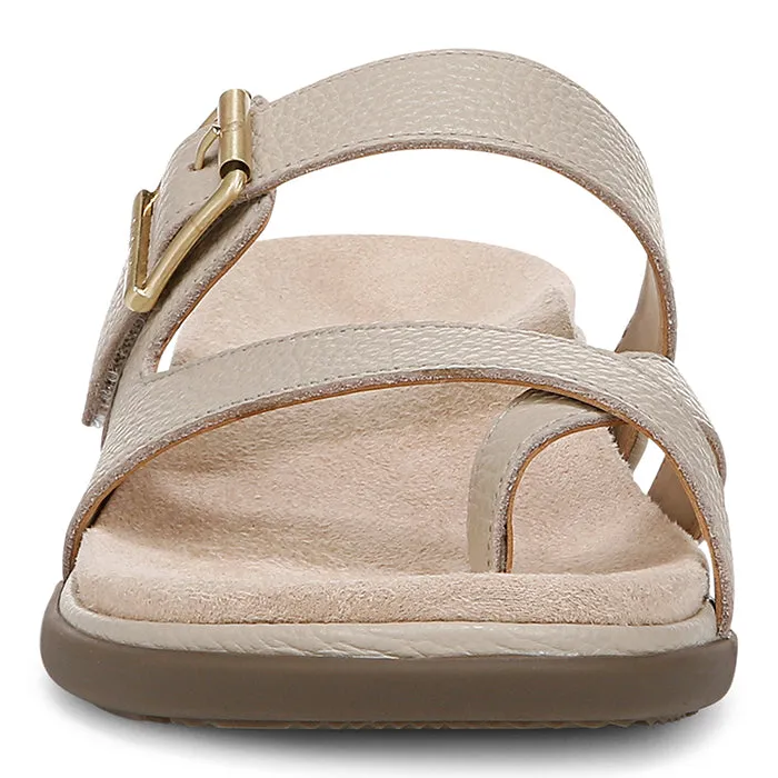 Closed back Multi Strap Womens Vionic Carmela in Oatmeal