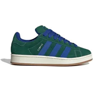 Adidas Campus 00s Dark Green Semi Lucid Blue Sneakers style Elastic laces